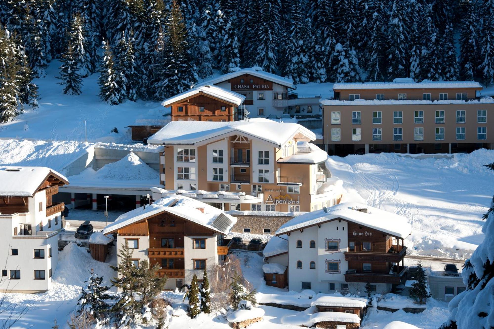 Hotel Garni Alpenland Ischgl Exteriör bild